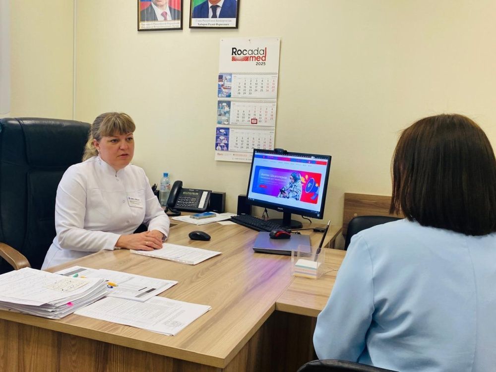 Главный врач ГБУЗ РБ Детская стоматологическая поликлиника № 7 г. Уфа провела личный приём граждан